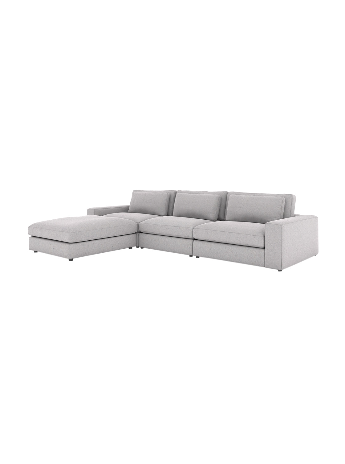 Liv 3-Piece Sectional - Upholstered