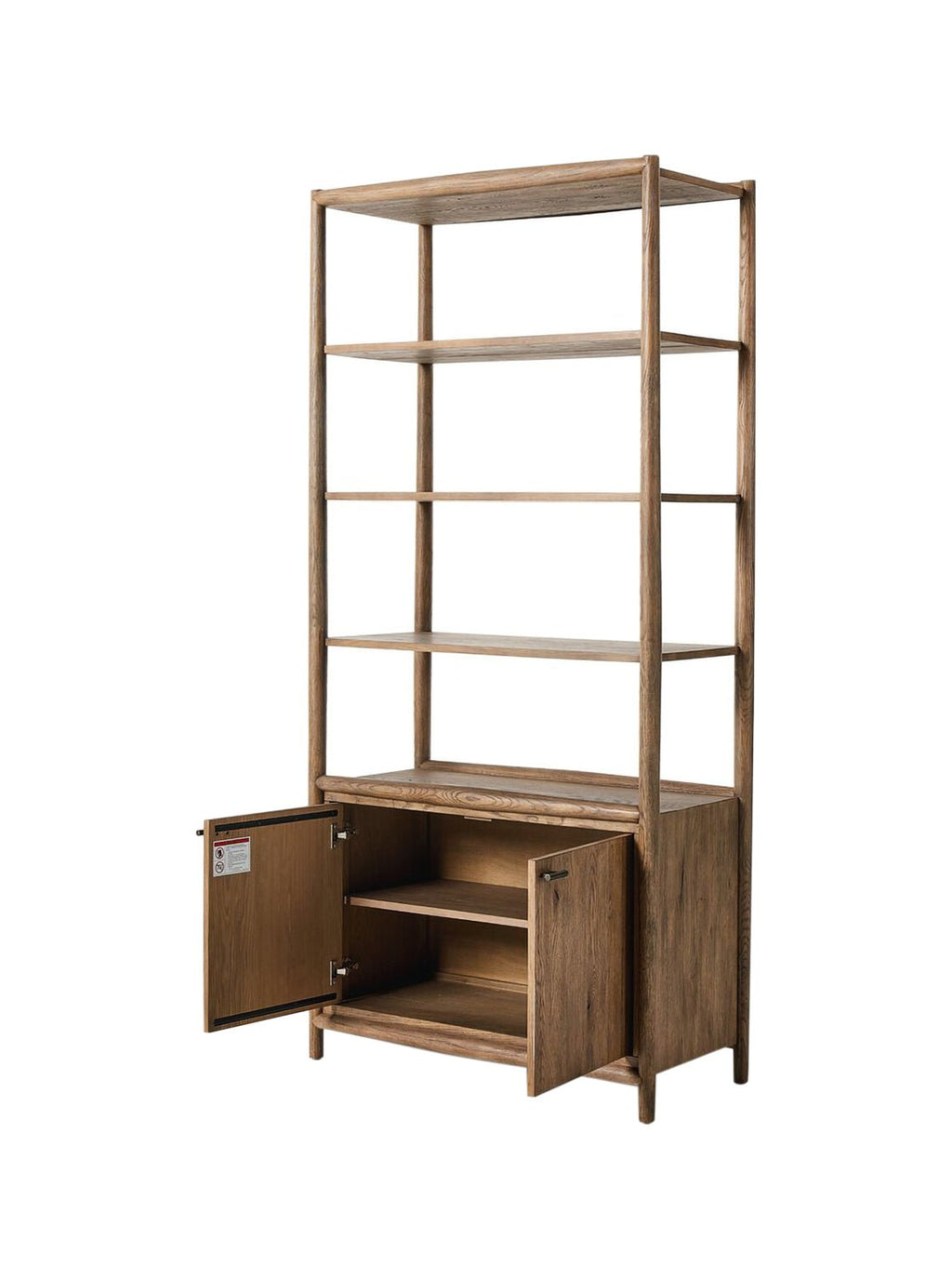 Lucien Bookcase - Oak Wood
