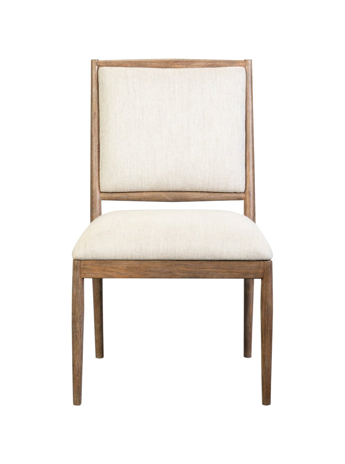 Lucien Dining Chair - Upholstered, Oak Wood