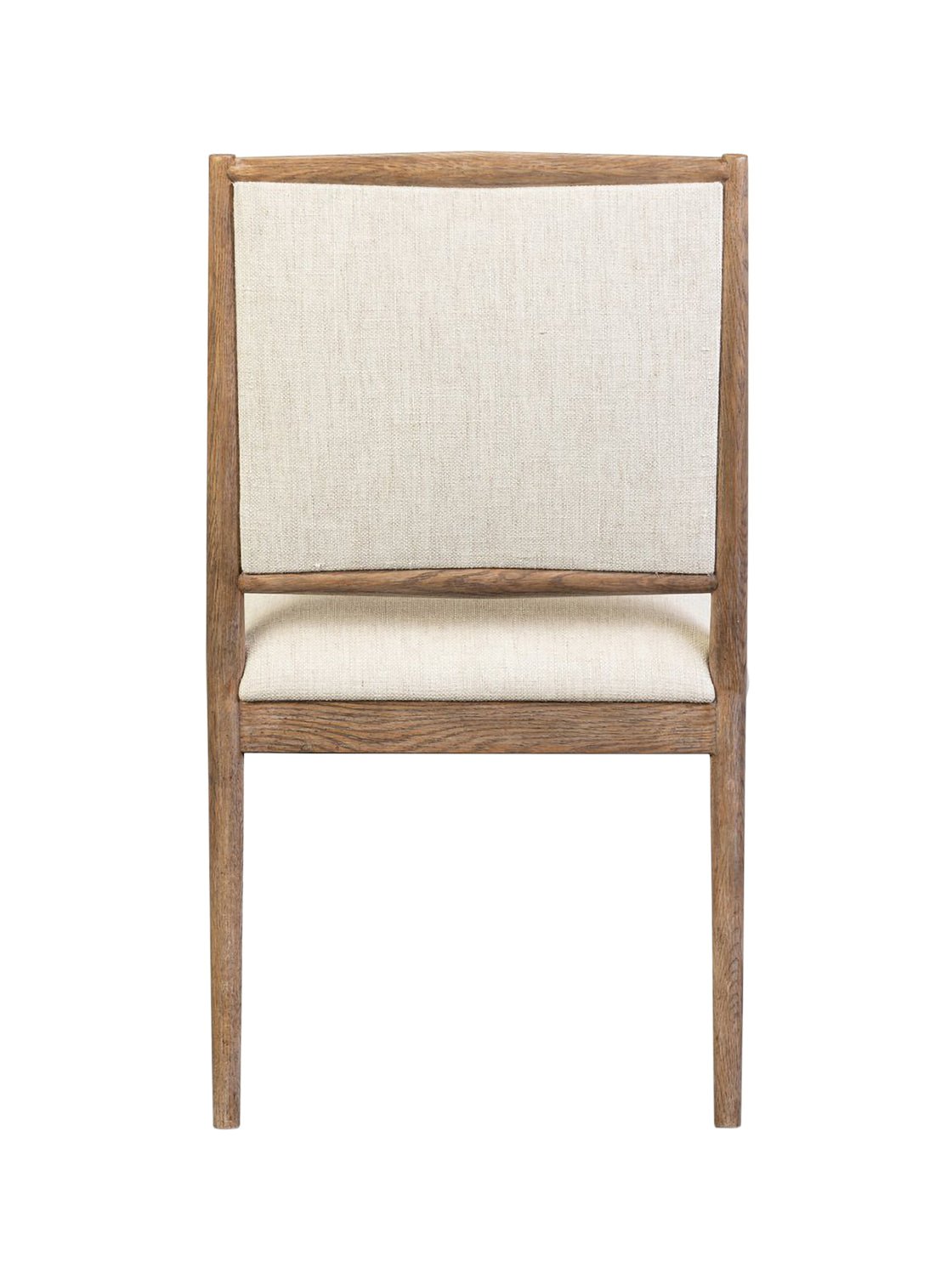 Lucien Dining Chair - Upholstered, Oak Wood