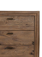 Lucien Nine Drawer Dresser - Oak Wood