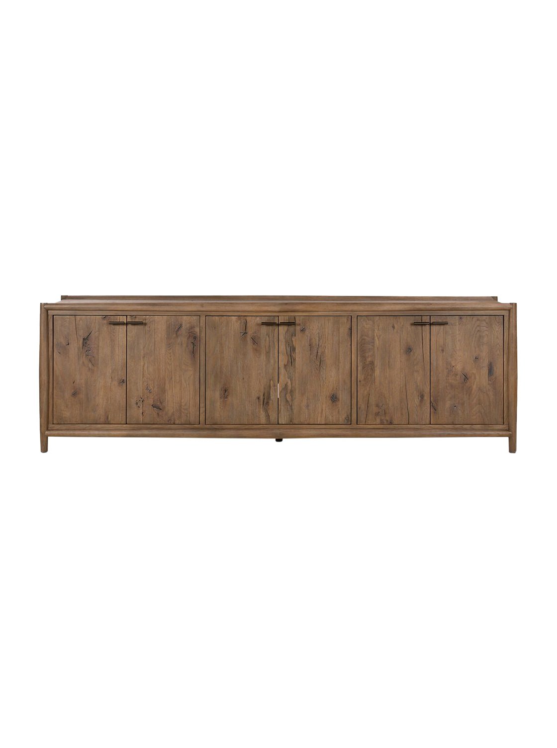 Lucien Six Door Sideboard - Oak Wood