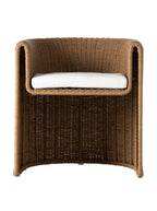 Luigi Outdoor Dining Chair - Cane Detail