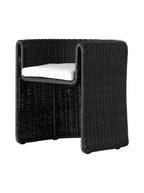 Luigi Outdoor Dining Chair - Cane Detail