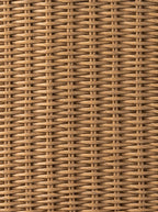 Luigi Outdoor Dining Chair - Cane Detail