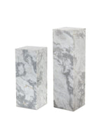 Marble Monolith Pedestal - Stone Top