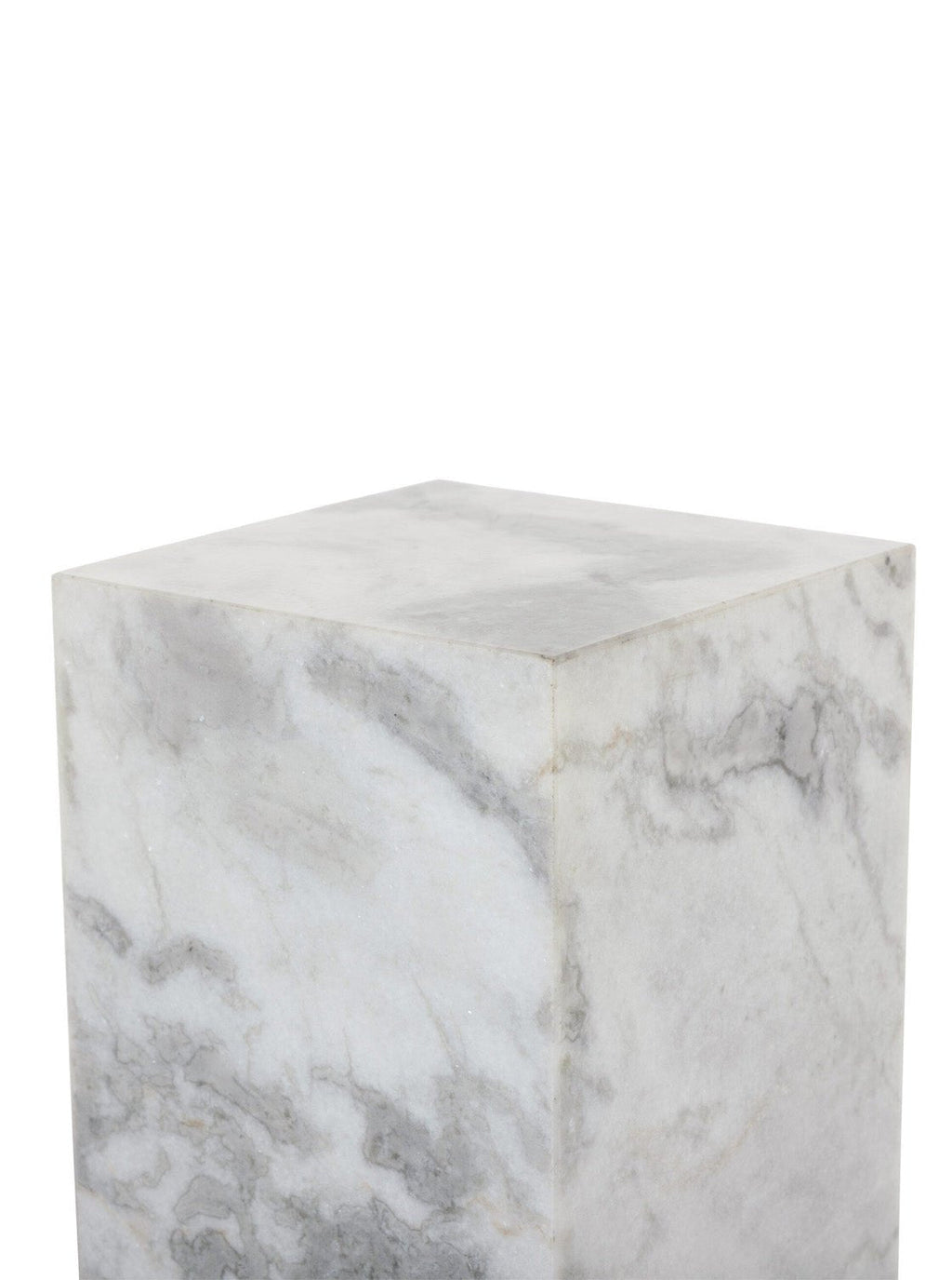 Marble Monolith Pedestal - Stone Top