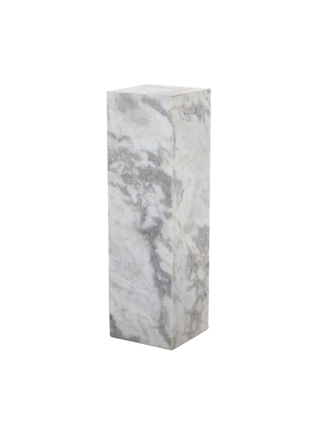 Marble Monolith Pedestal - Stone Top