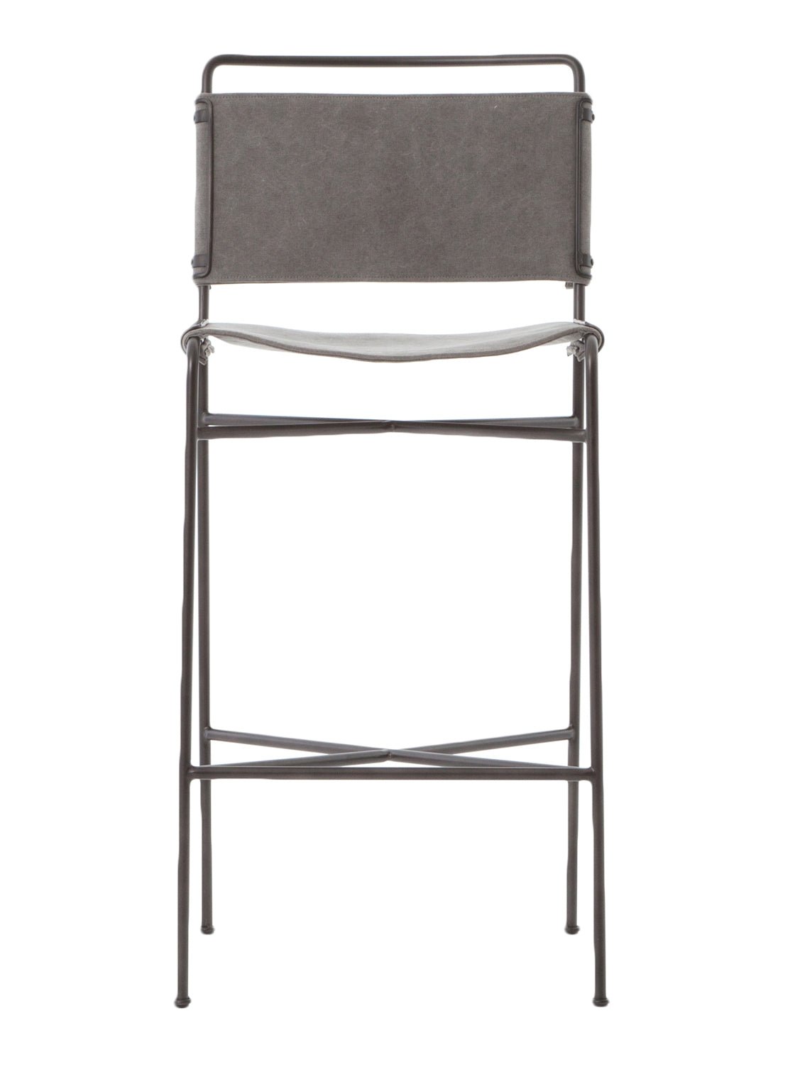 Margot Bar  Stool - Upholstered, Leather