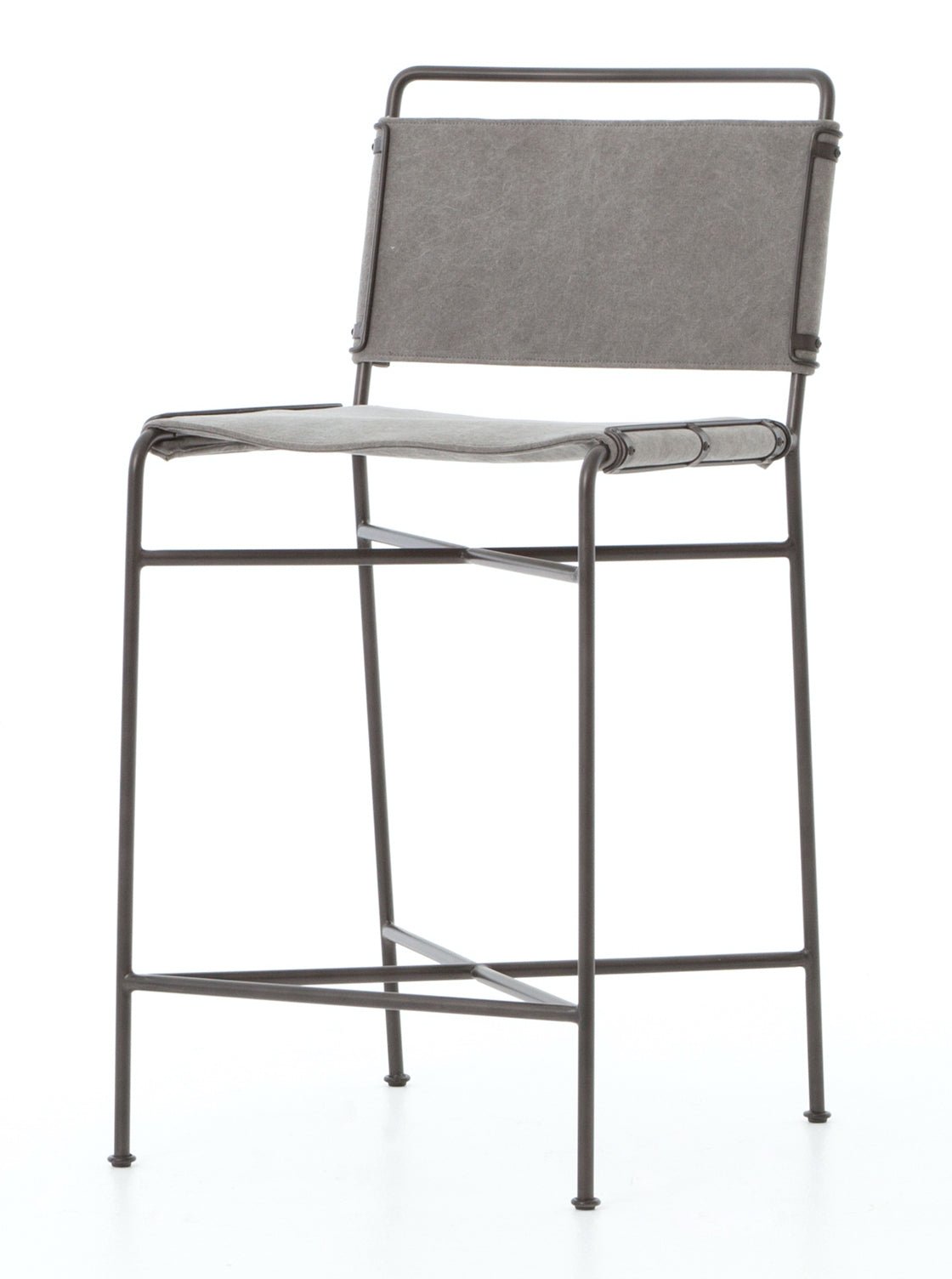 Margot Bar  Stool - Upholstered, Leather