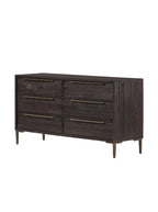 Mariana Dresser - Pine Wood, Metal Base