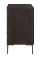 Mariana Dresser - Pine Wood, Metal Base