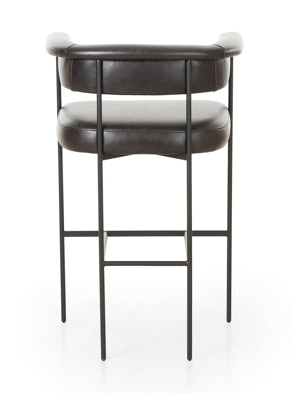Martine Bar + Counter Stool - Upholstered, Metal Base