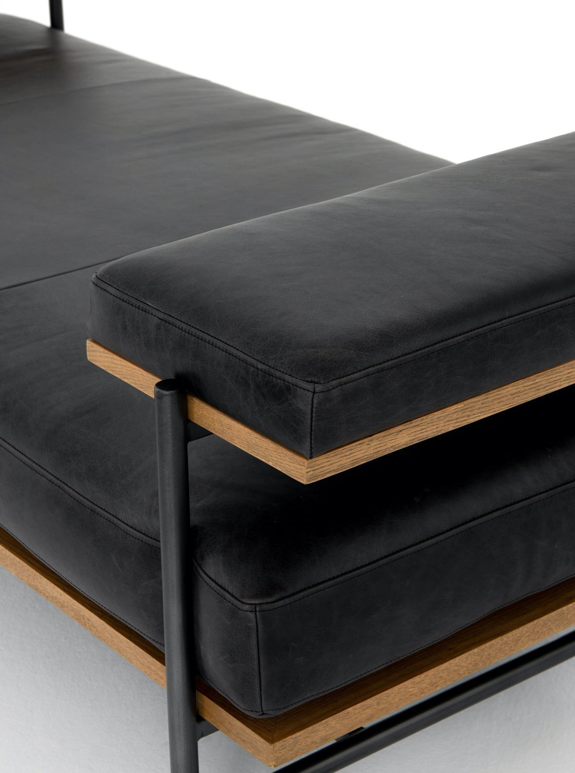 Mei Day Bed - Upholstered, Leather