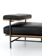 Mei Day Bed - Upholstered, Leather