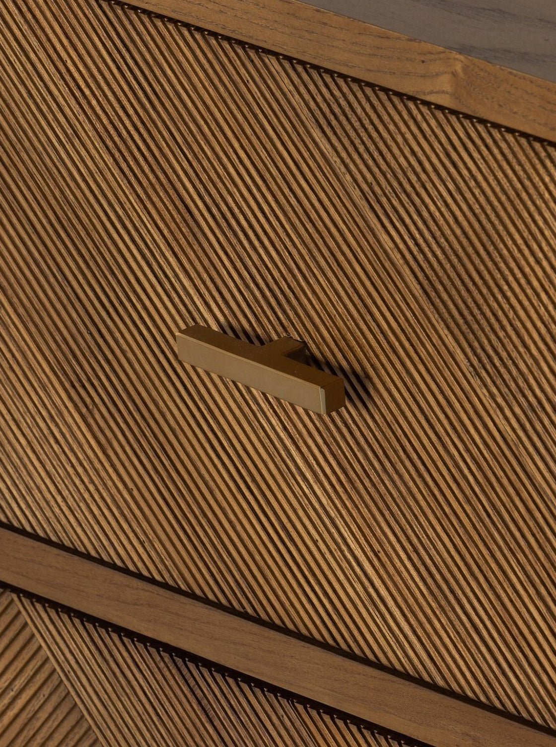 Micah Media Console - Ash Wood