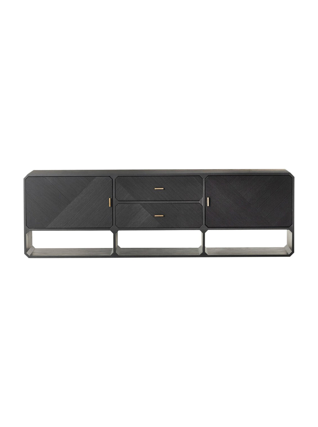 Micah Media Console - Ash Wood