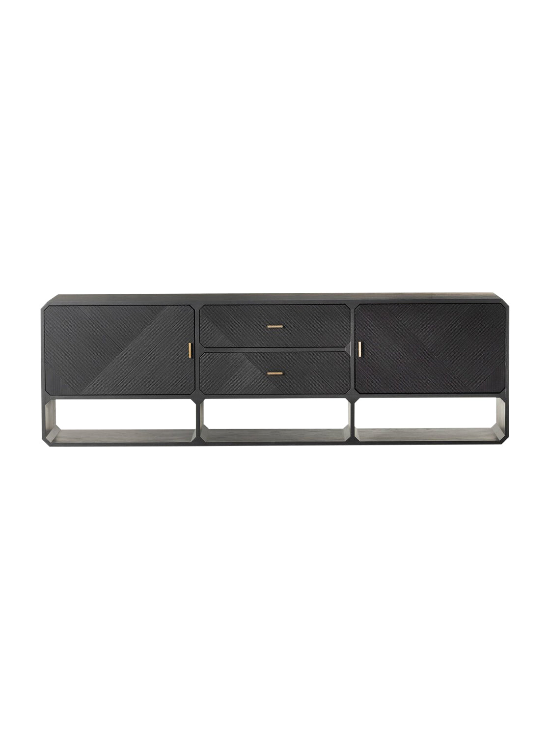 Micah Media Console - Ash Wood