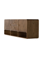 Micah Media Console - Ash Wood