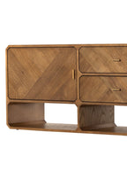 Micah Media Console - Ash Wood