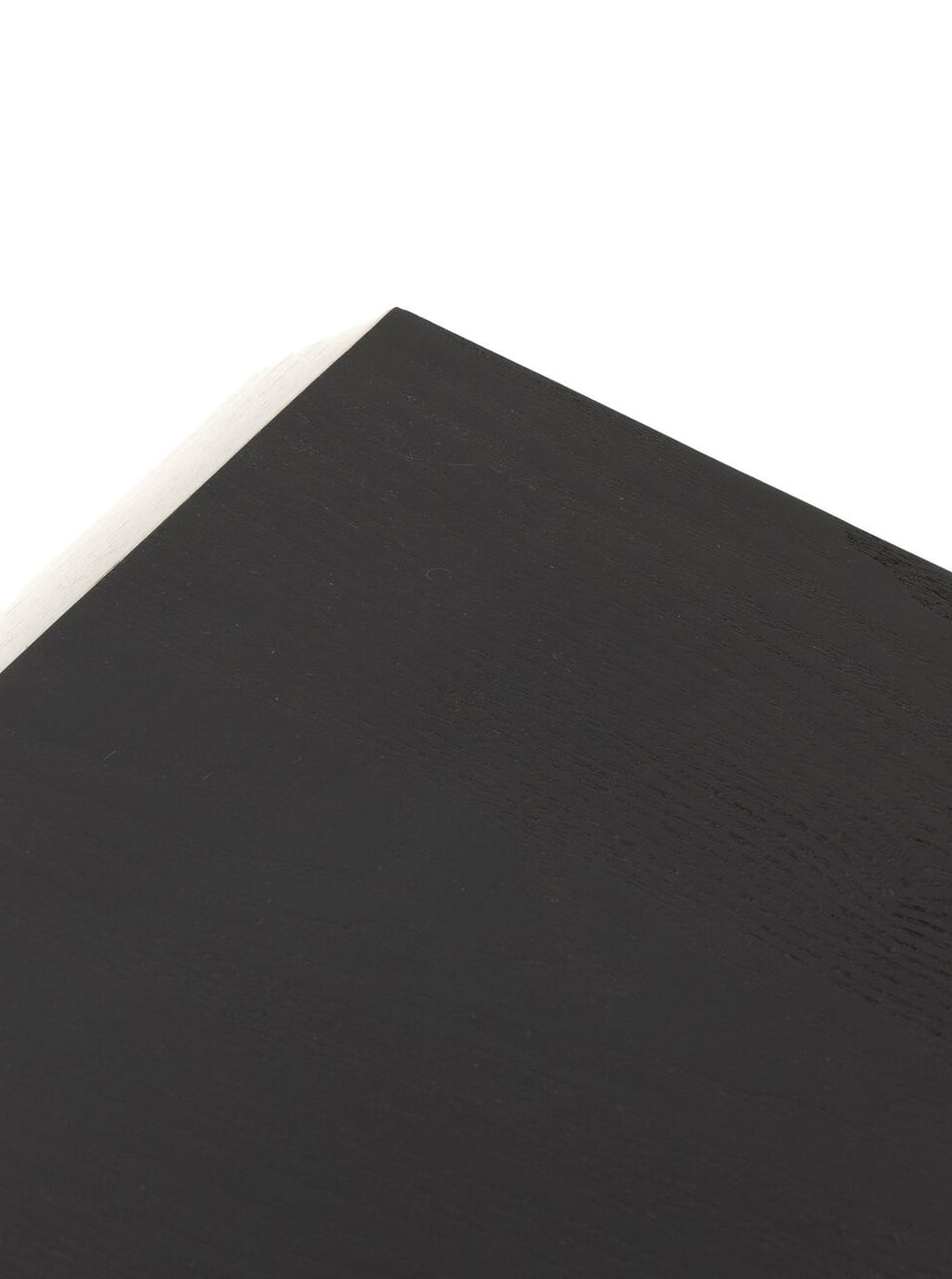 Micah Nightstand - Ash Wood, Metal Base