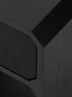 Micah Nightstand - Ash Wood, Metal Base