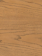 Micah Nightstand - Ash Wood, Metal Base