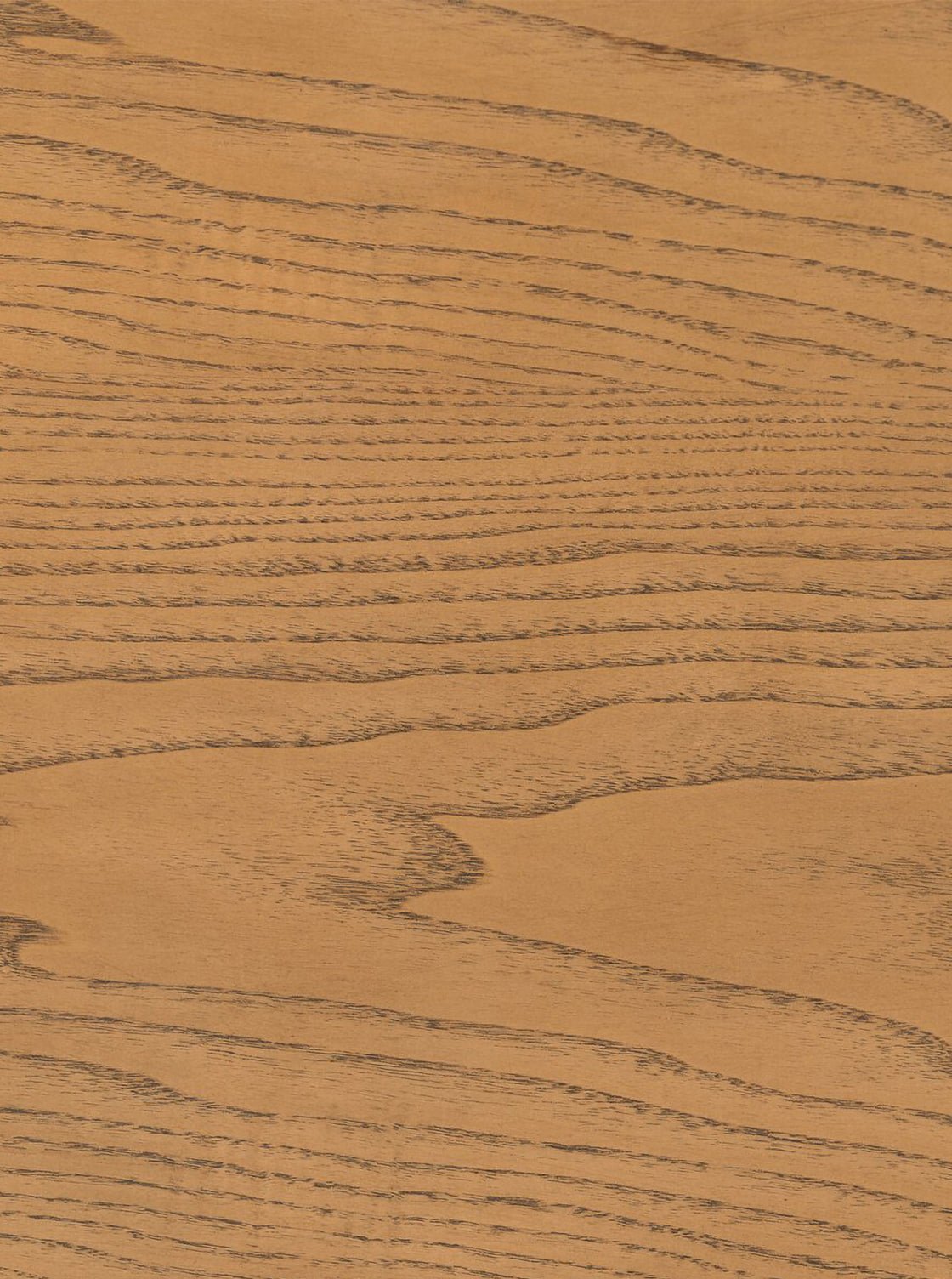 Micah Nightstand - Ash Wood, Metal Base