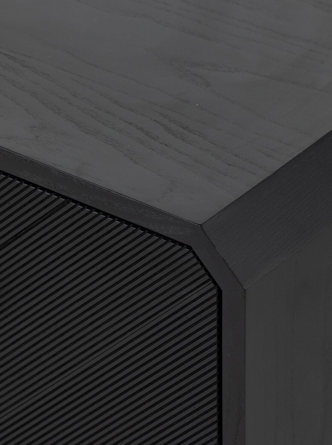 Micah Six Drawer Dresser - Ash Wood, Metal Base