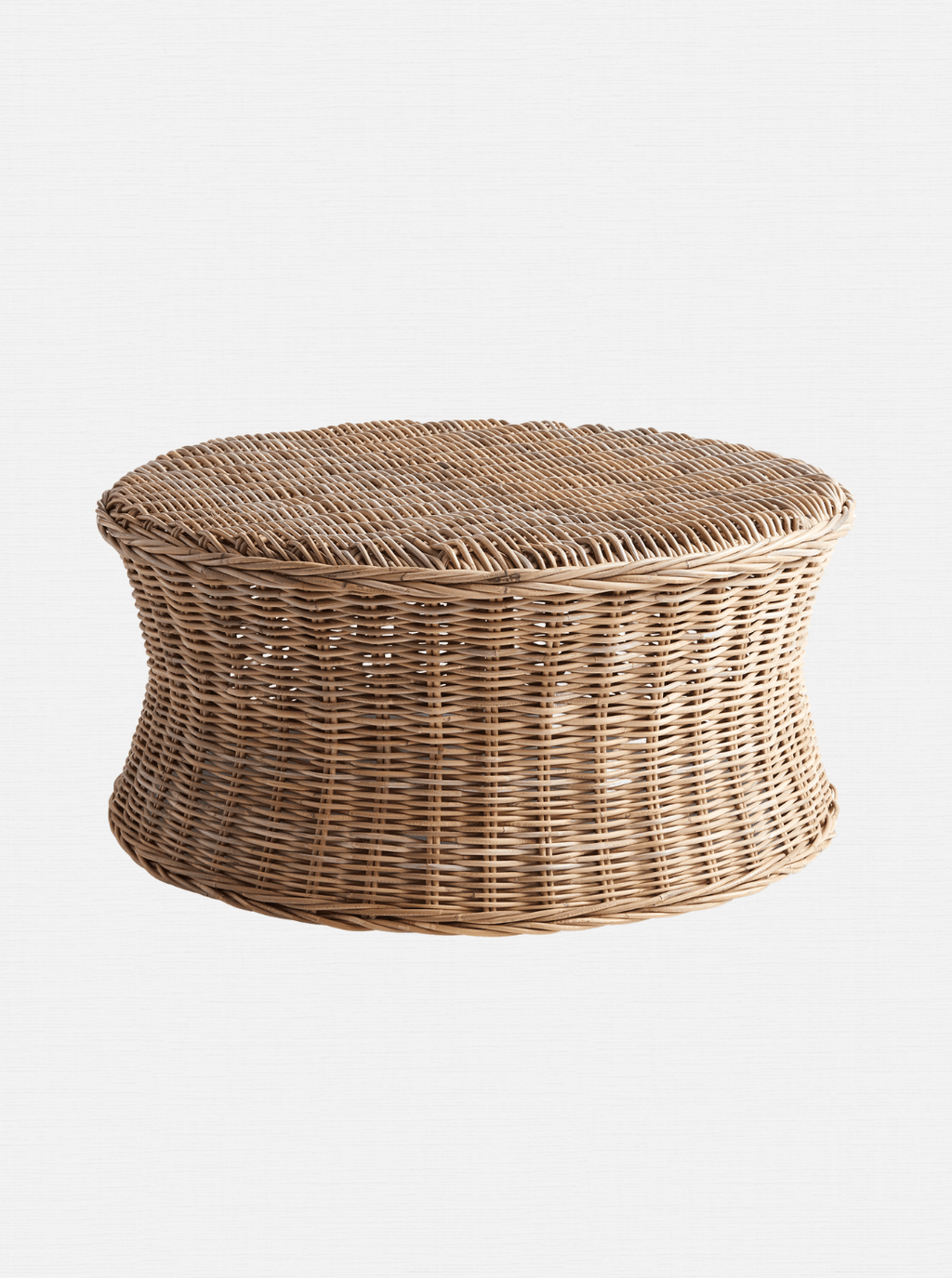 Norman Rattan Coffee Table - Cane Detail
