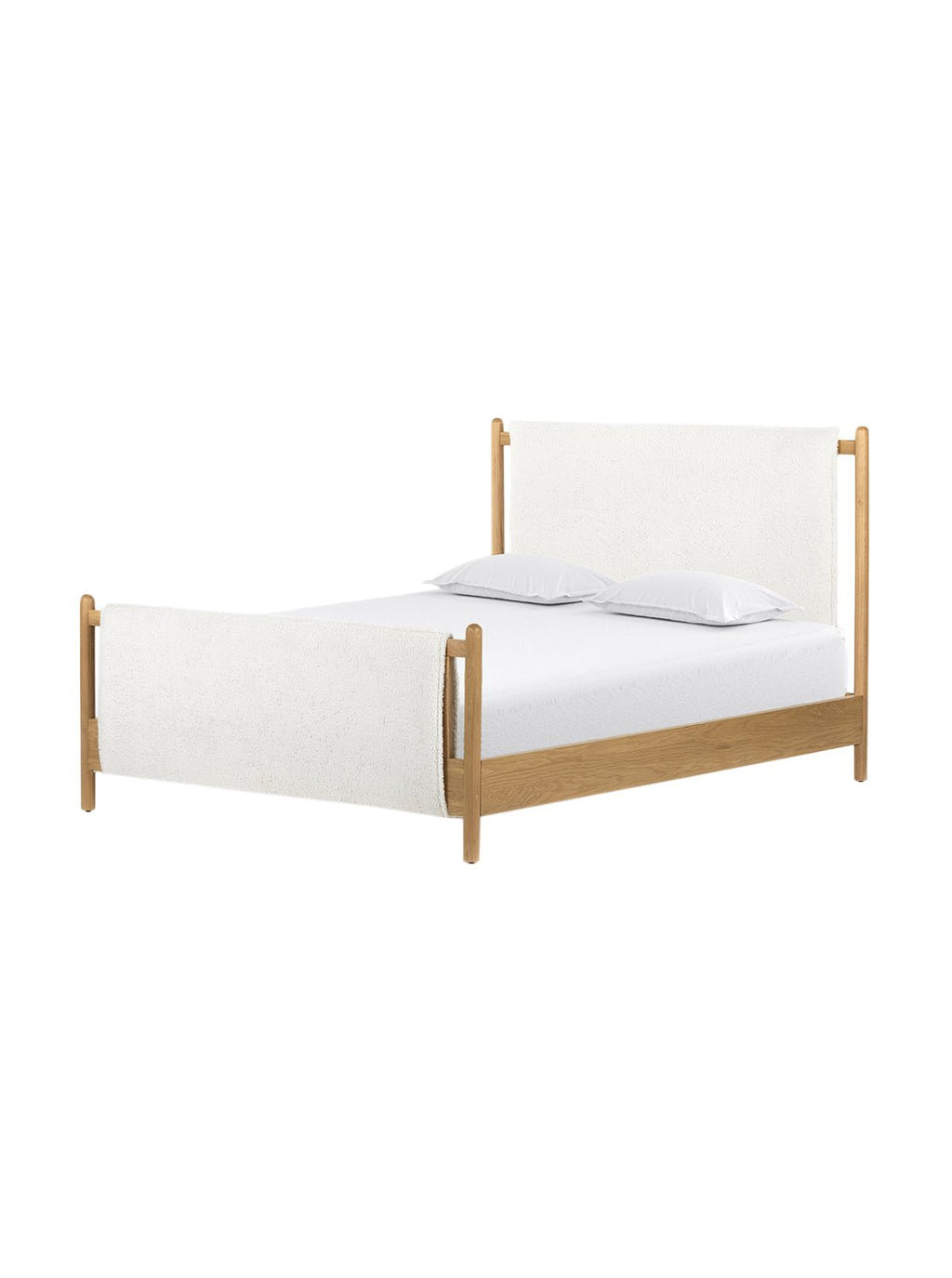 Oscar Bed - Oak Wood