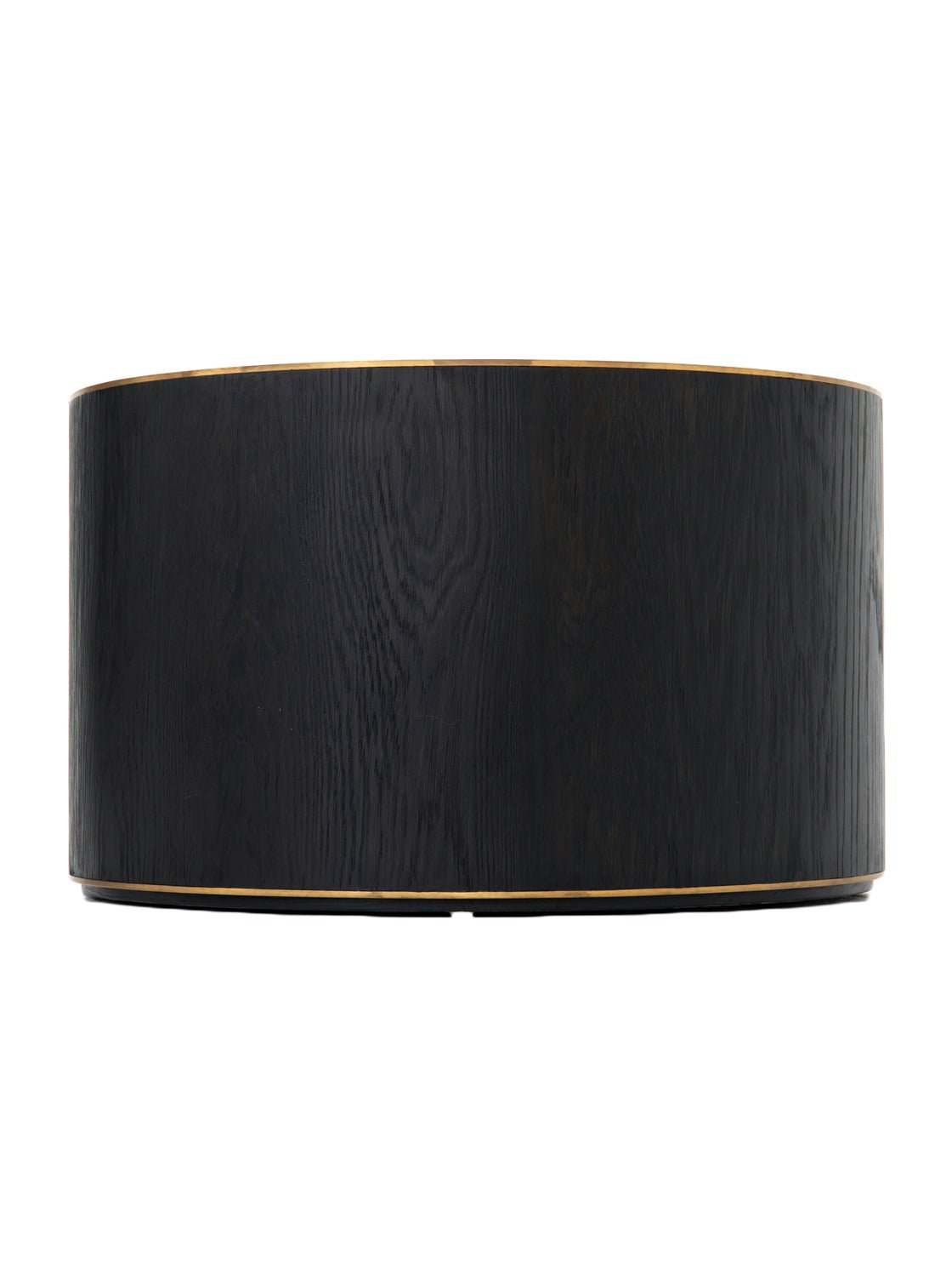 Penelope Coffee Table - Oak Wood, Metal Base