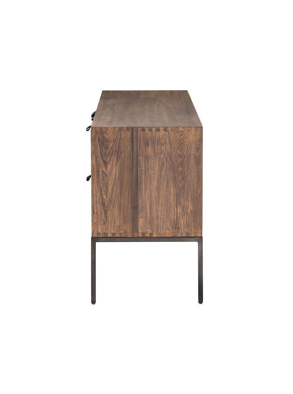 Phoenix Console - Upholstered, Leather