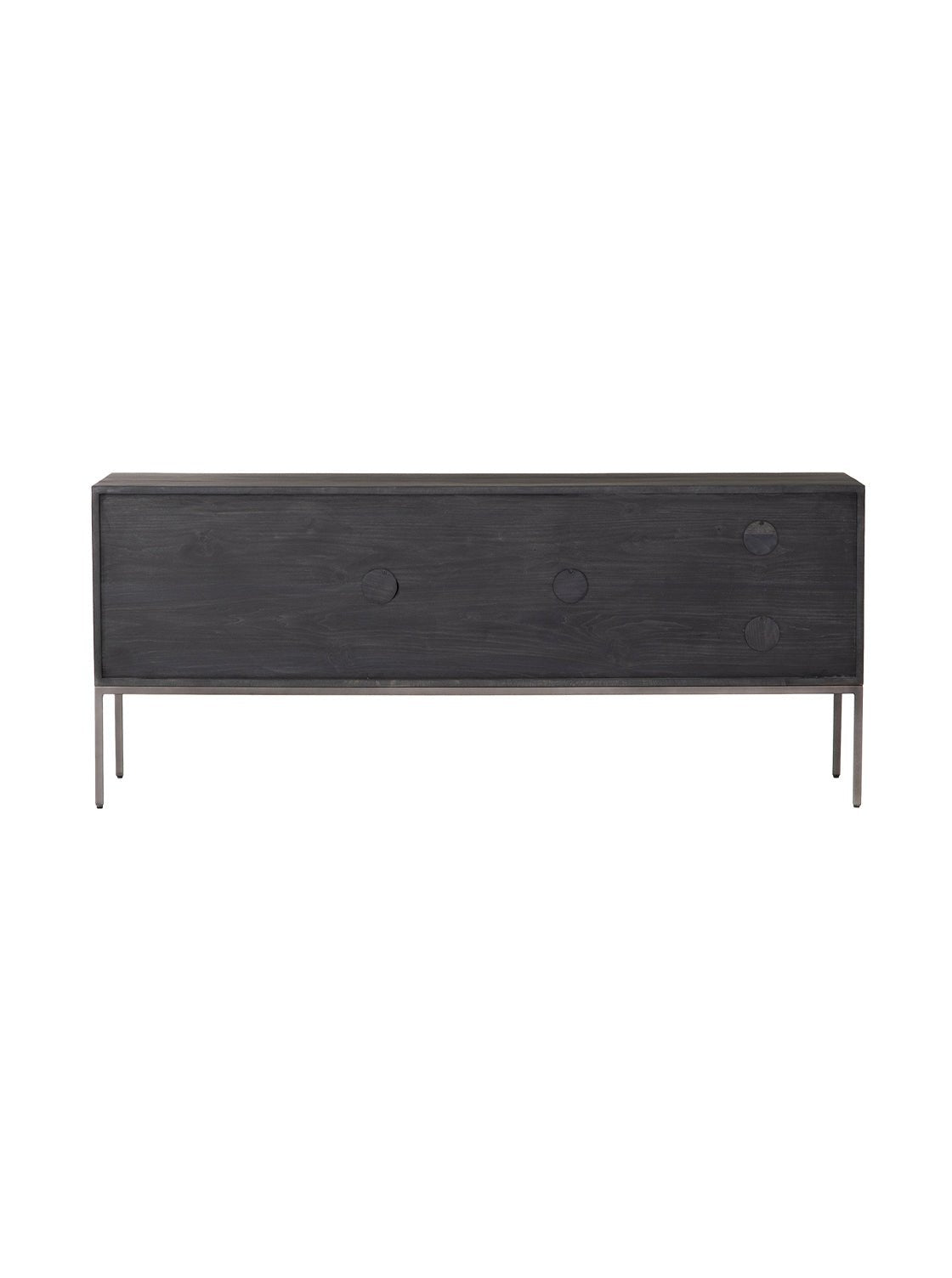 Phoenix Console - Upholstered, Leather