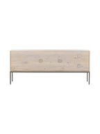 Phoenix Console - Upholstered, Leather
