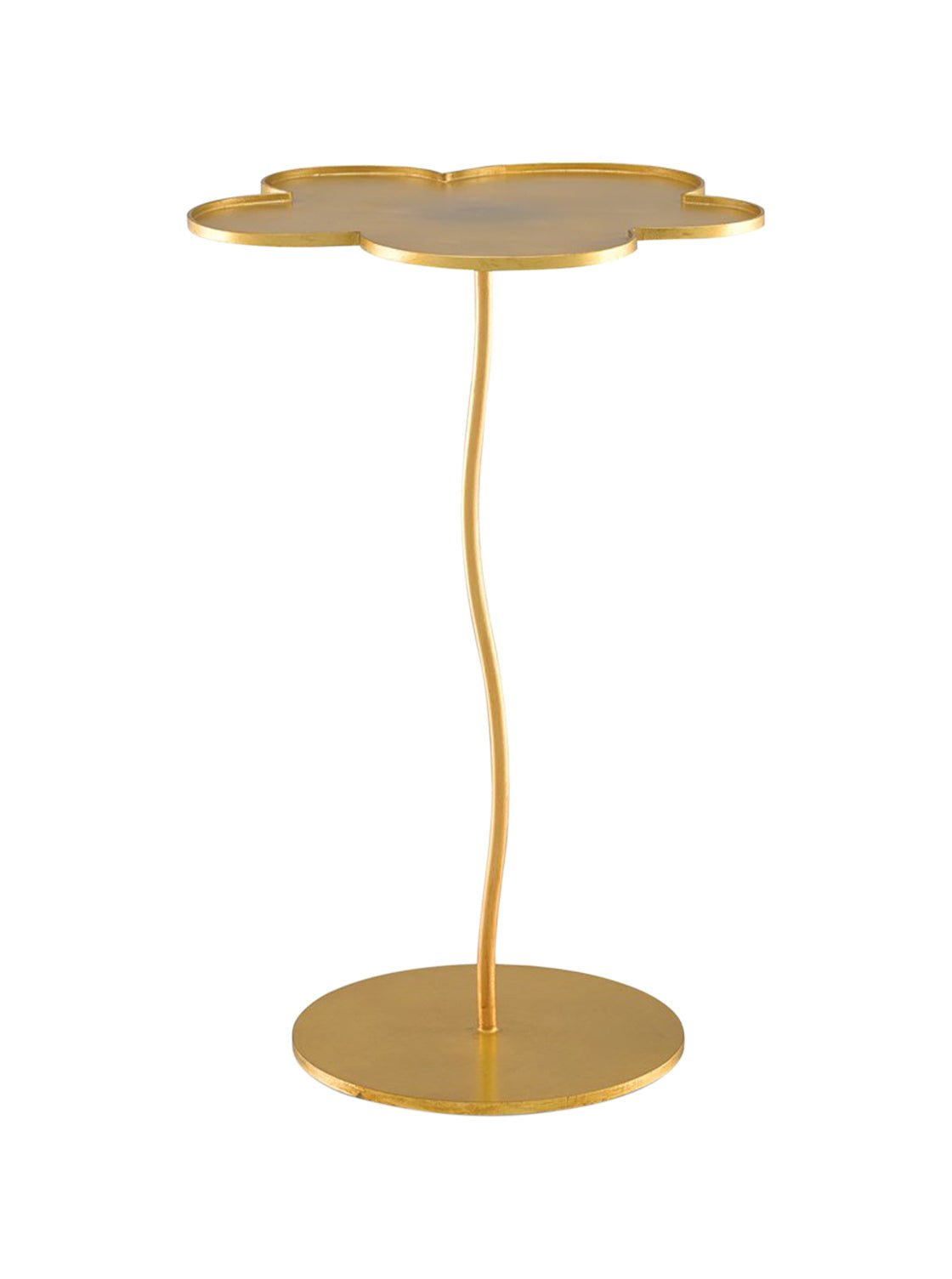 Rosa Side Table - Metal Base