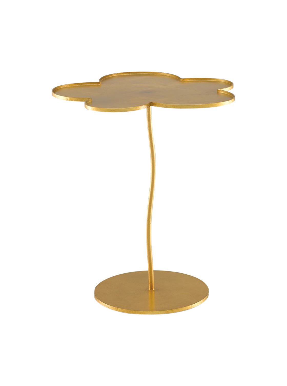 Rosa Side Table - Metal Base