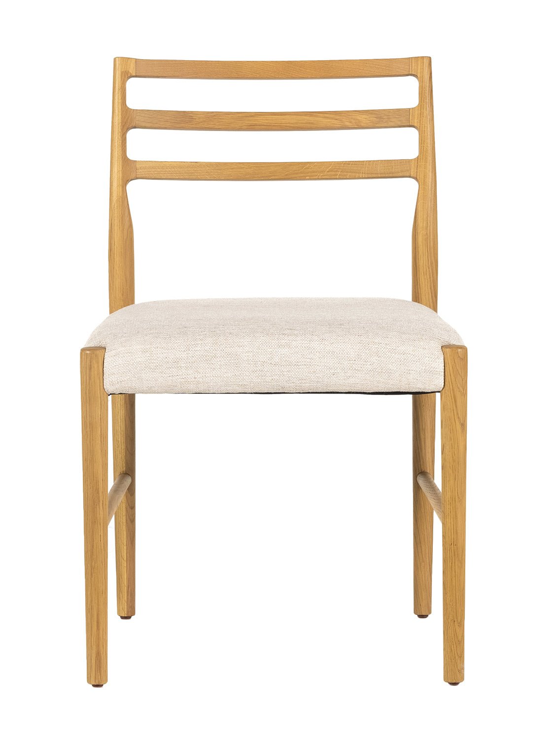 Seville Dining Chair - Upholstered, Oak Wood