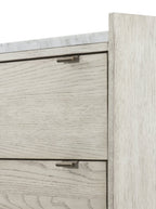 Skylar Dresser - Oak Wood, Stone Top