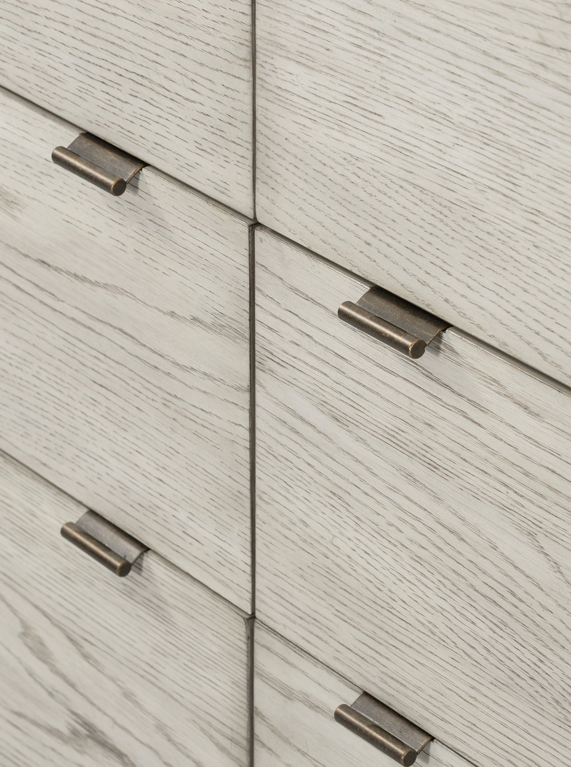 Skylar Dresser - Oak Wood, Stone Top