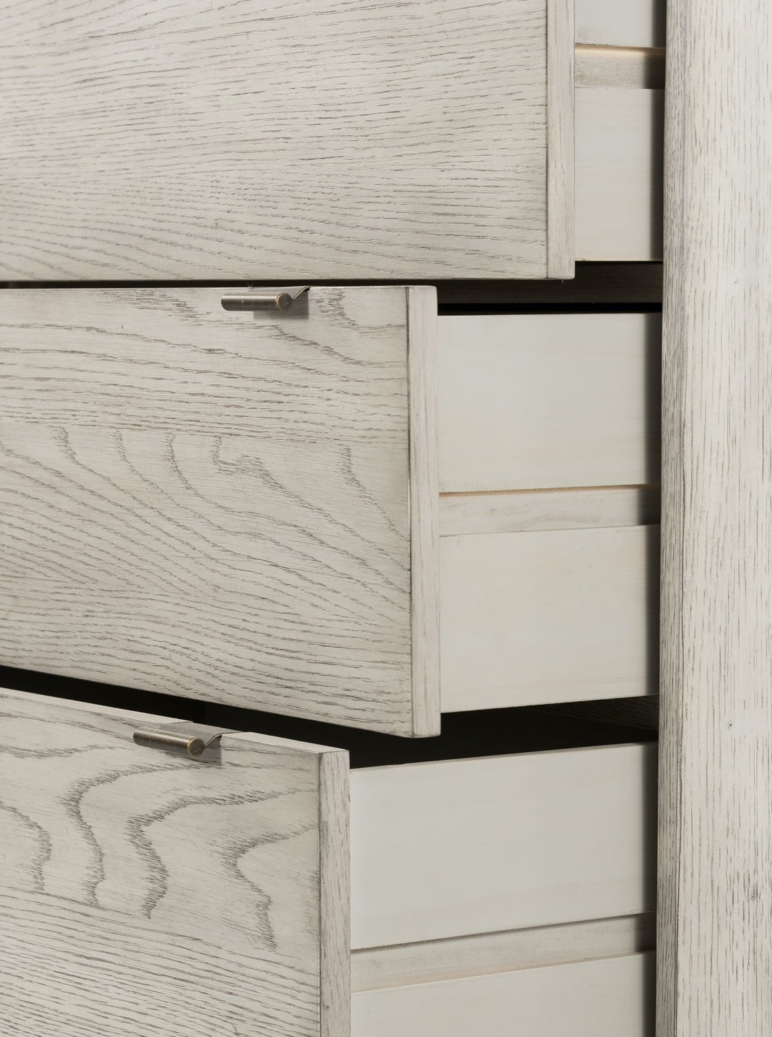 Skylar Dresser - Oak Wood, Stone Top