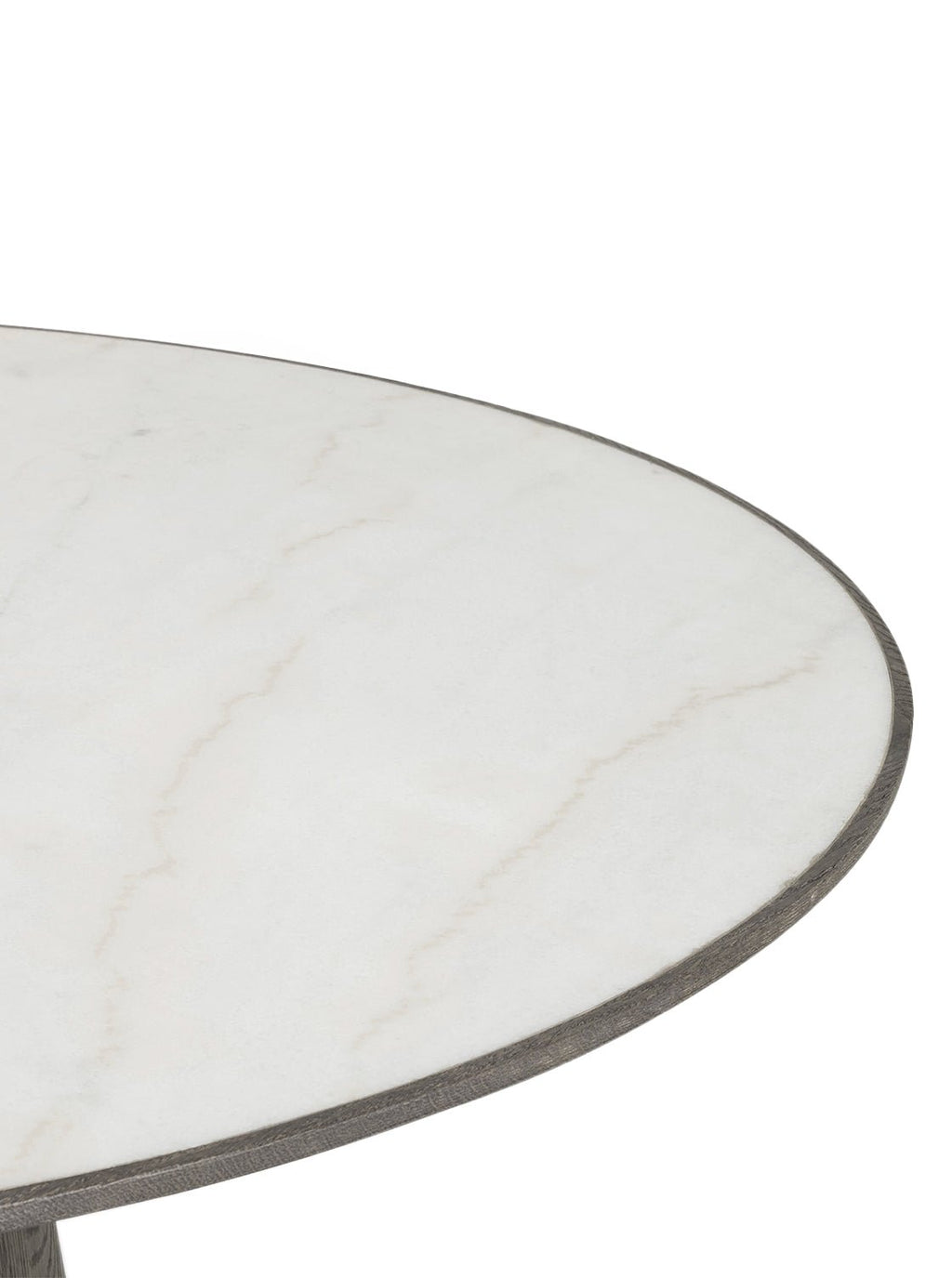 Toby Dining Table - Oak Wood, Stone Top