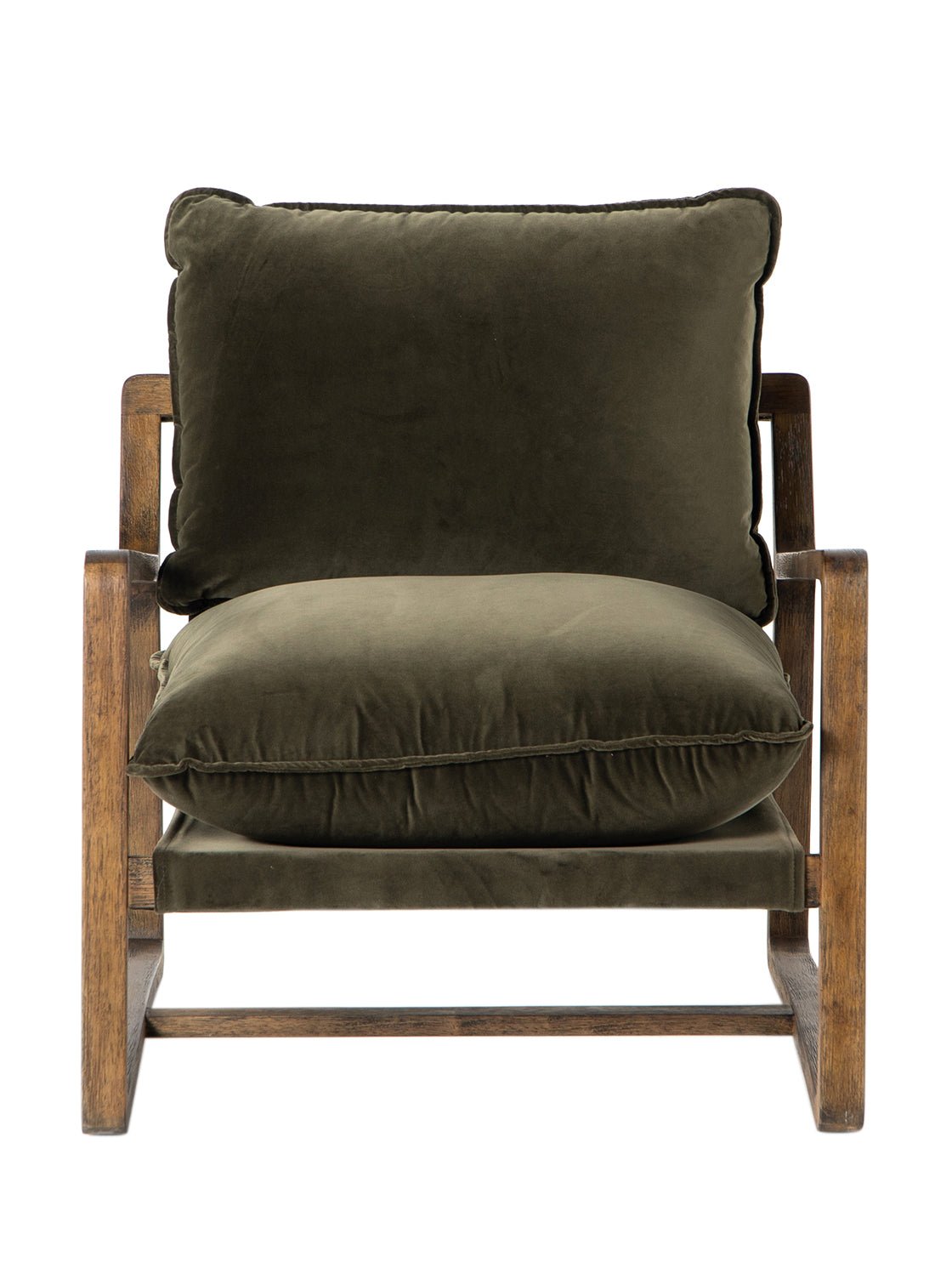 Trevor Chair - Upholstered, Oak Wood