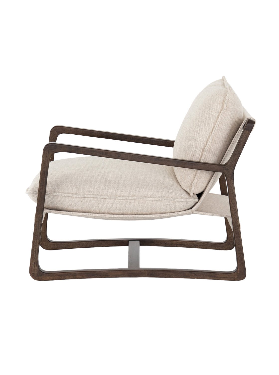 Trevor Chair - Upholstered, Oak Wood