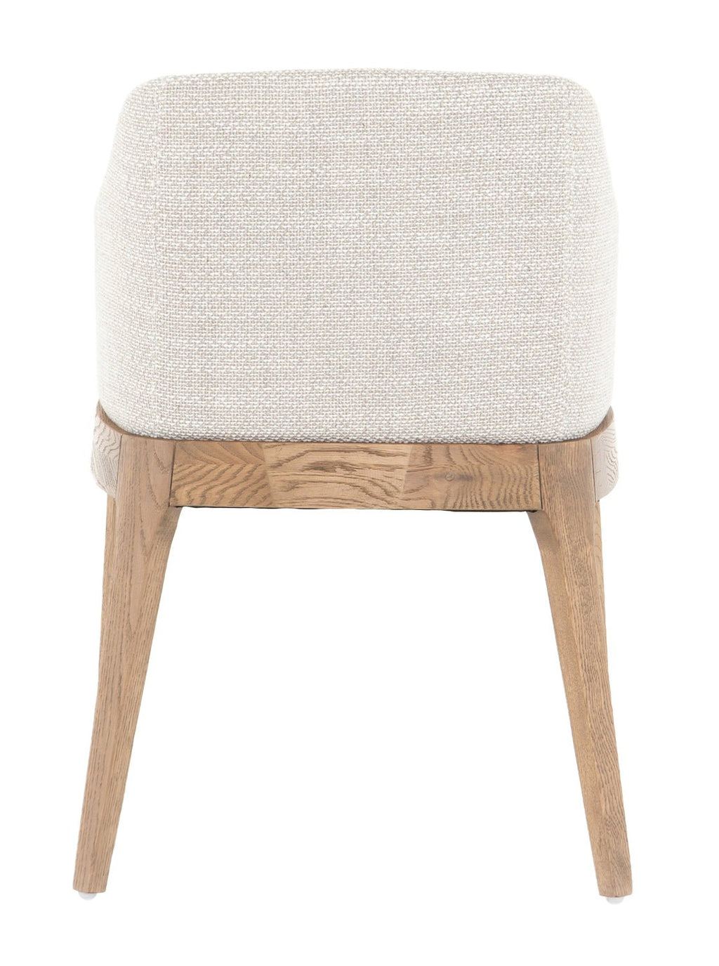 Viola Dining Arm Chair - Upholstered, Oak Wood