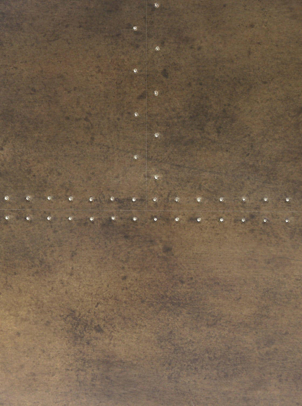 Walter Console - Oak Wood, Metal Base