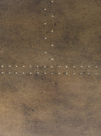 Walter Console - Oak Wood, Metal Base