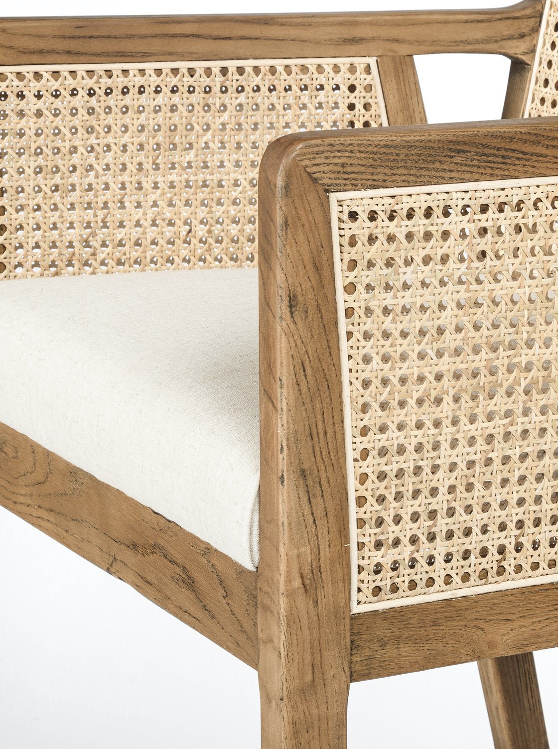 Willa Bar + Counter Stool - Cane Detail