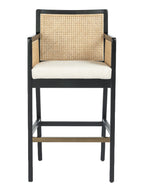 Willa Bar + Counter Stool - Cane Detail