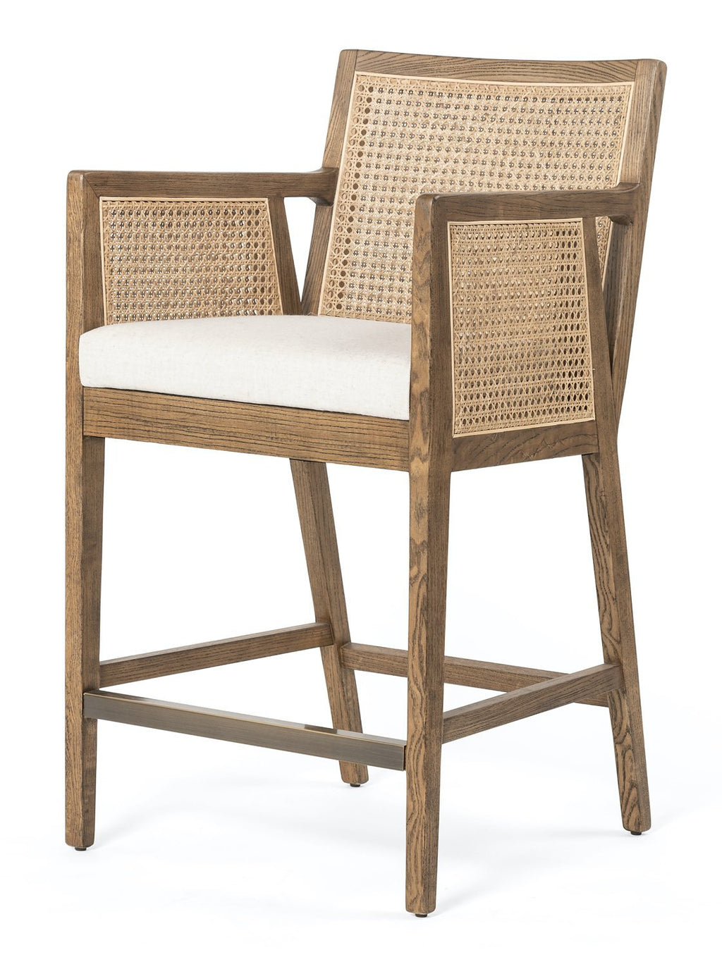 Willa Bar + Counter Stool - Cane Detail